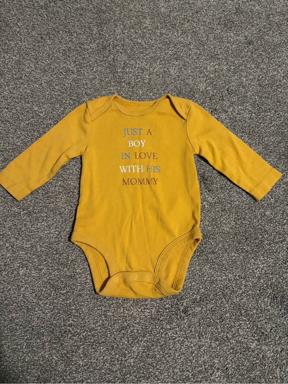 Carter's Yellow Long-Sleeve Baby Bodysuit